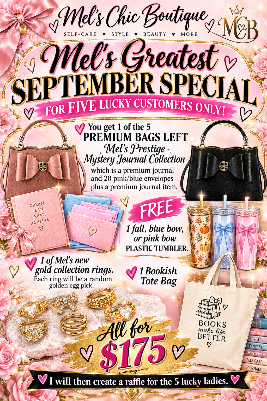 Mel’s Greatest September Special